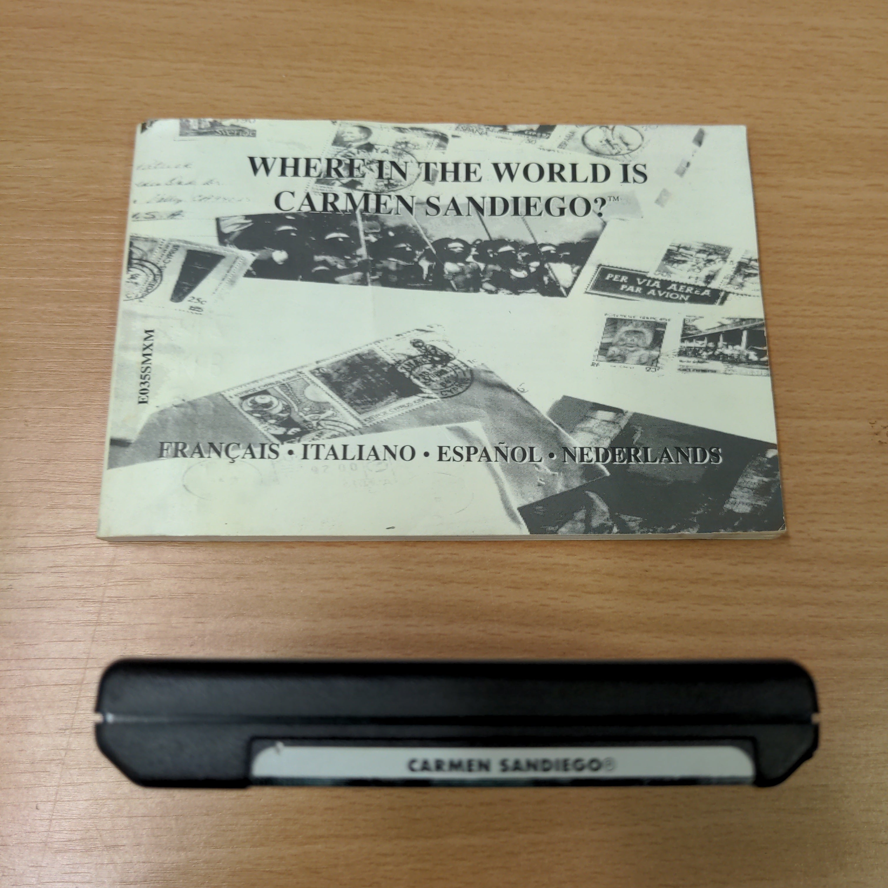 Where In The World Is Carmen Sandiego Sega Mega Drive game complete