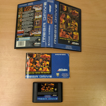 WWF Raw Sega Mega Drive game