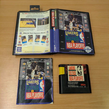 Lakers vs. Celtics and the NBA Playoffs Sega Genesis game