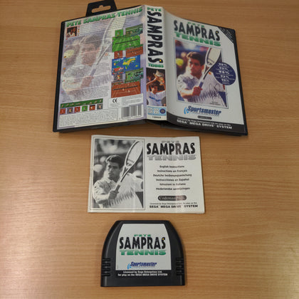 Pete Sampras Tennis Sega Mega Drive game