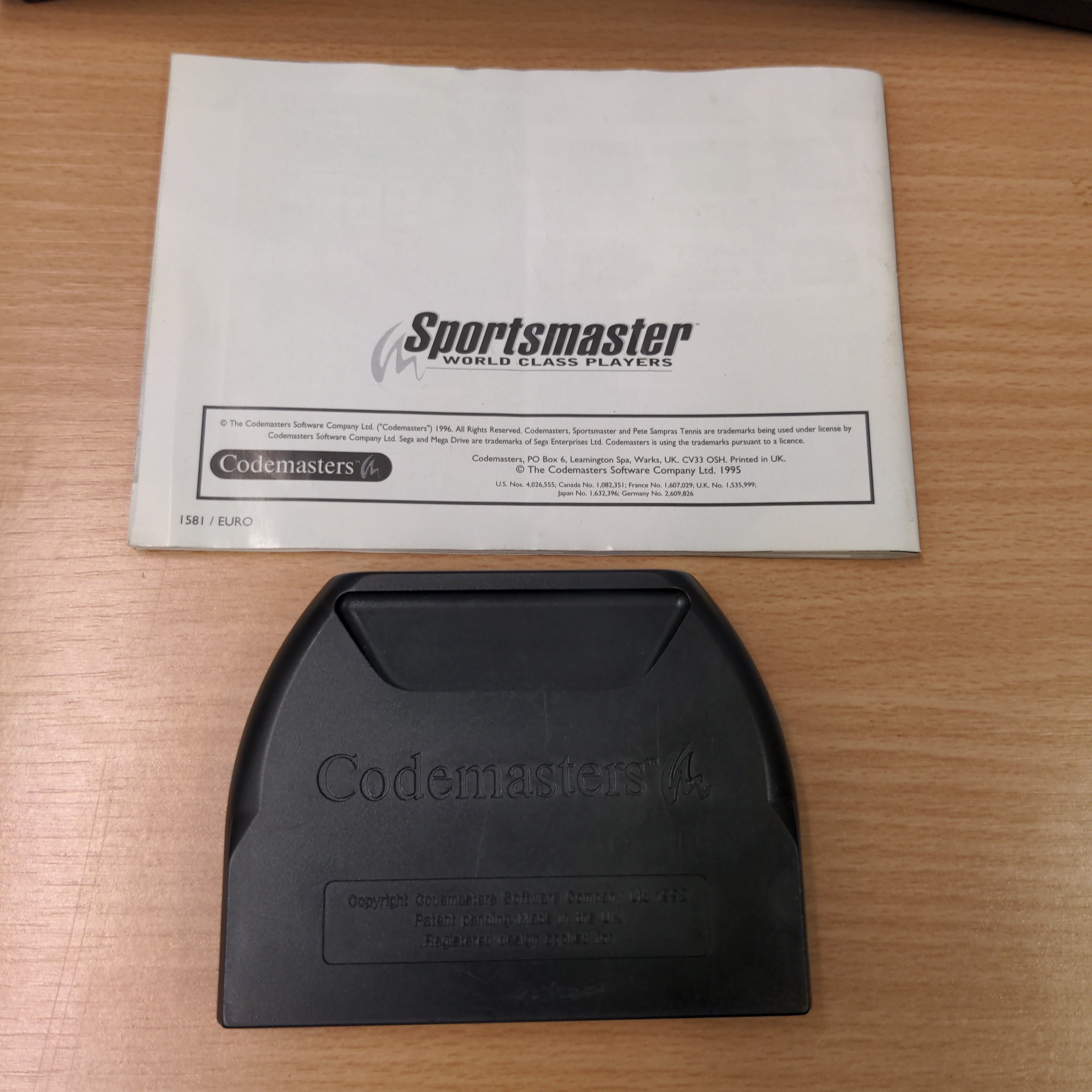 Pete Sampras Tennis Sega Mega Drive game