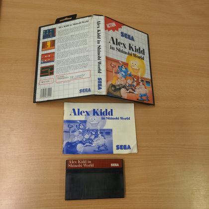 Alex Kidd in Shinobi World Sega Master System game