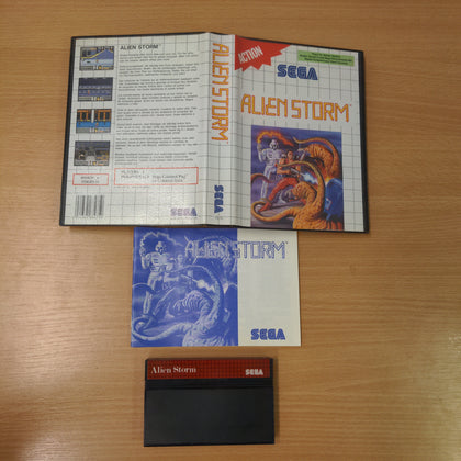 Alien Storm Sega Master System game