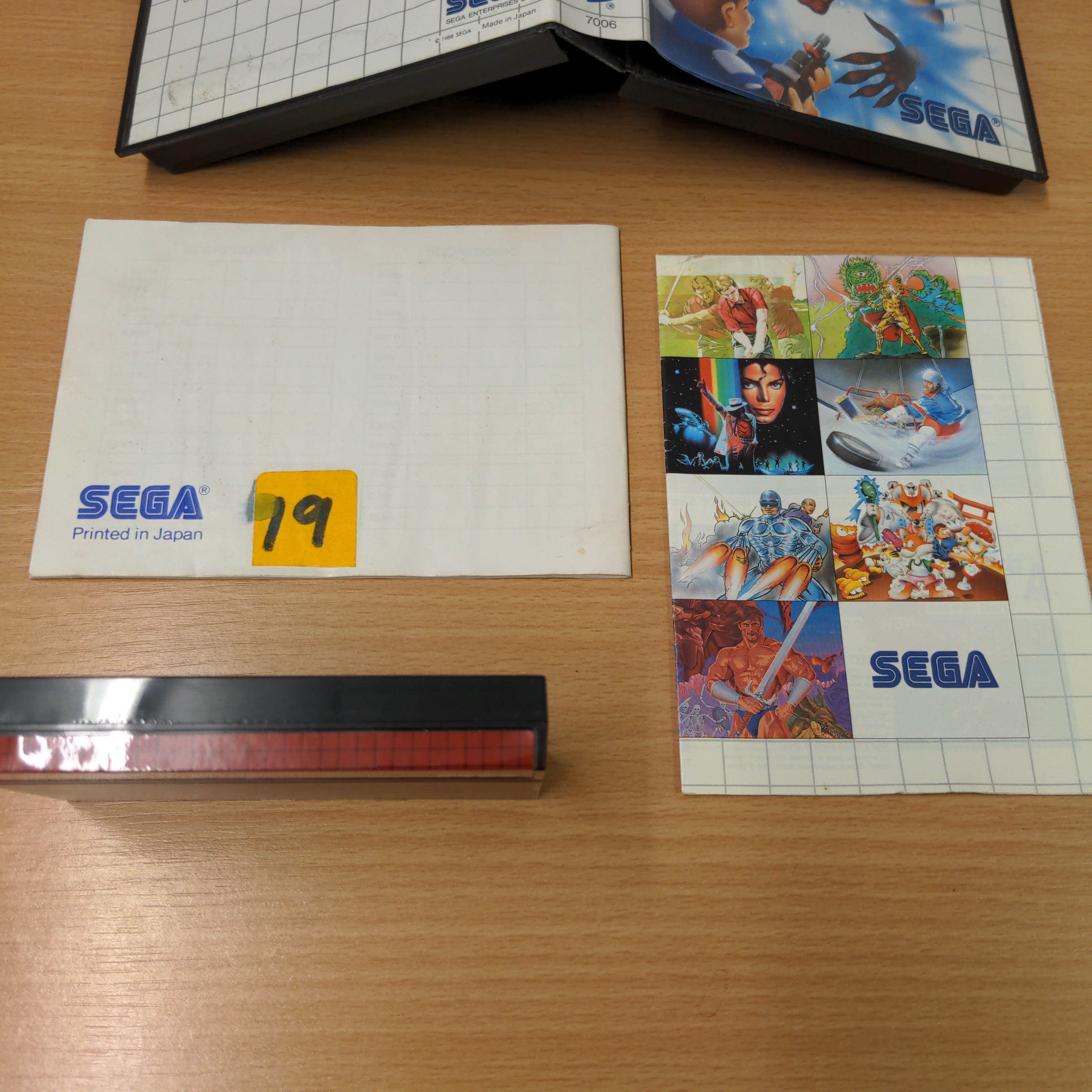 Alien Syndrome Sega Master System game