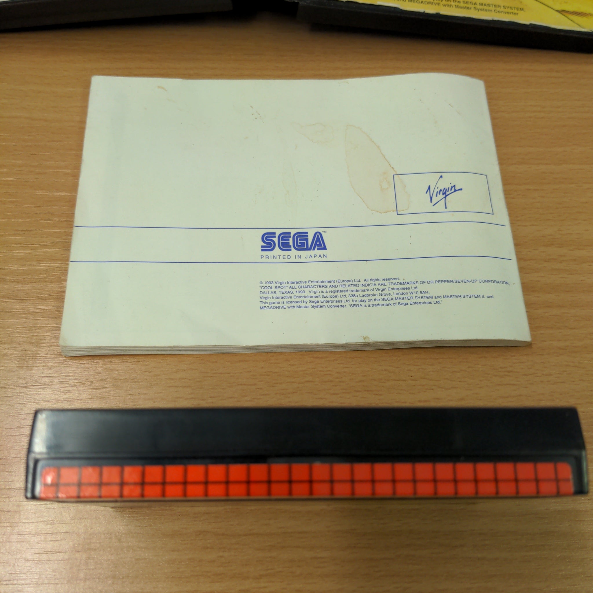 Cool Spot Sega Master System game