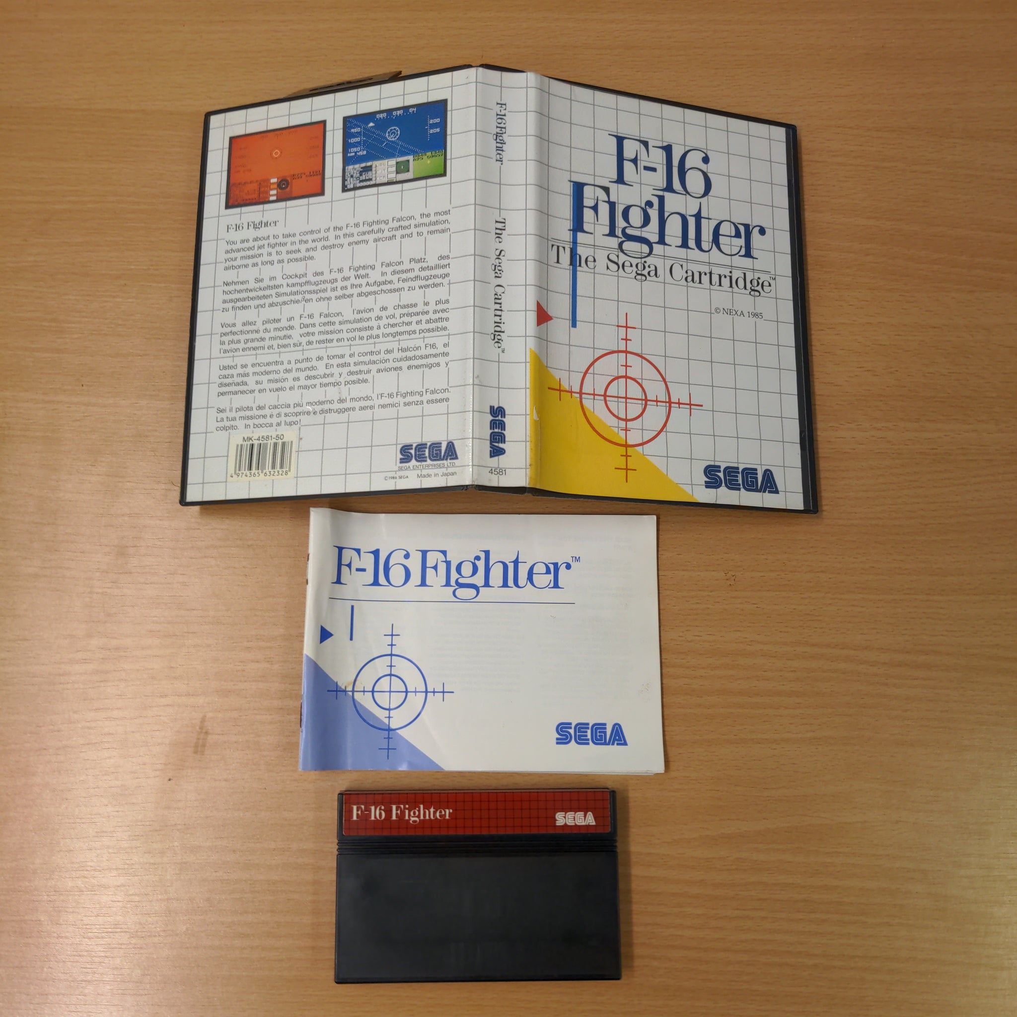 F-16 Fighter Sega Master System game