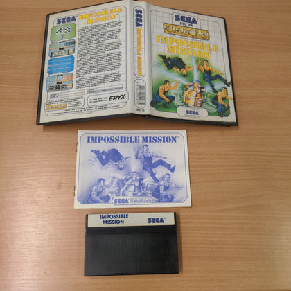 Impossible Mission Sega Master System game