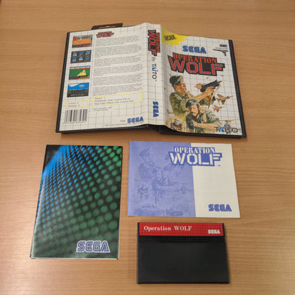 Operation Wolf Sega Master System game