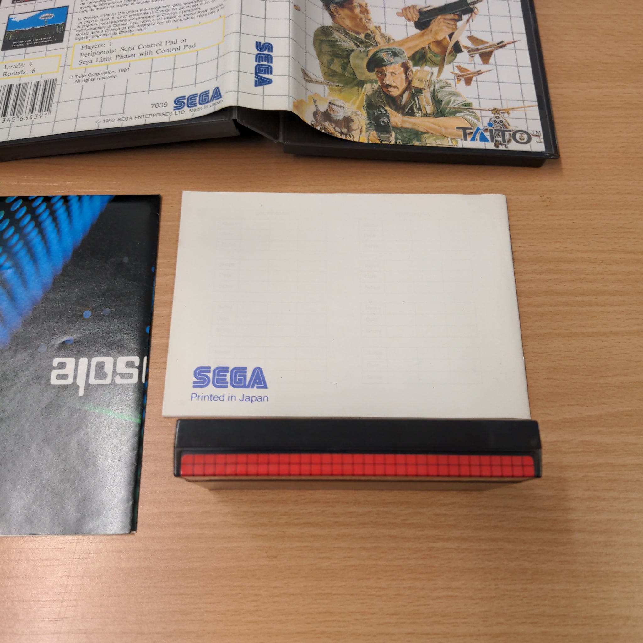 Operation Wolf Sega Master System game