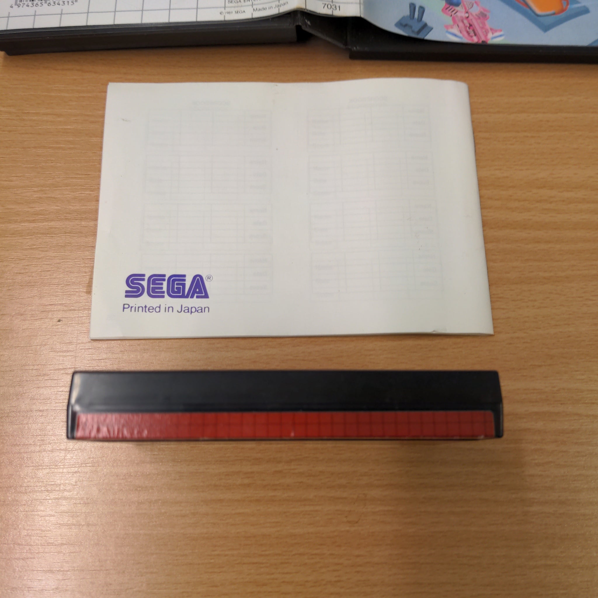 Scramble Spirits Sega Master System game