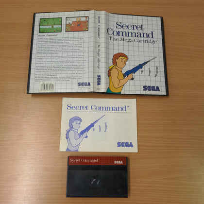 Secret Command Sega Master System game