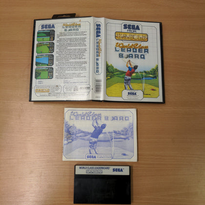 World Class Leader Board Sega Master System game