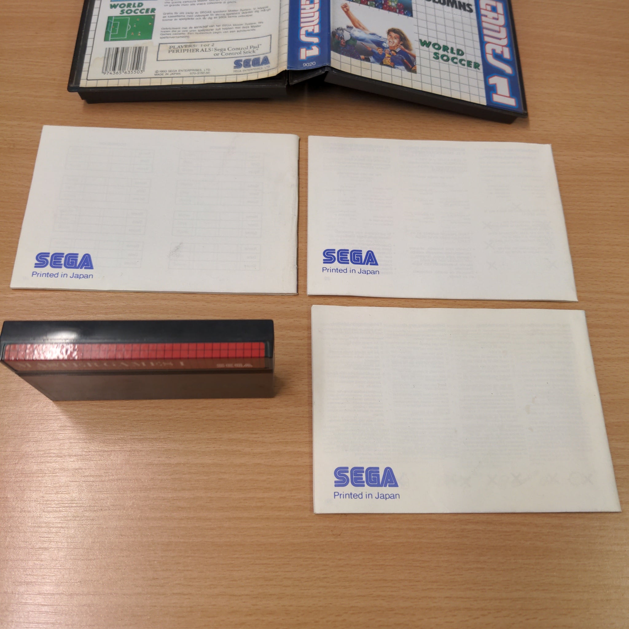 Master Games 1 Sega Master System game