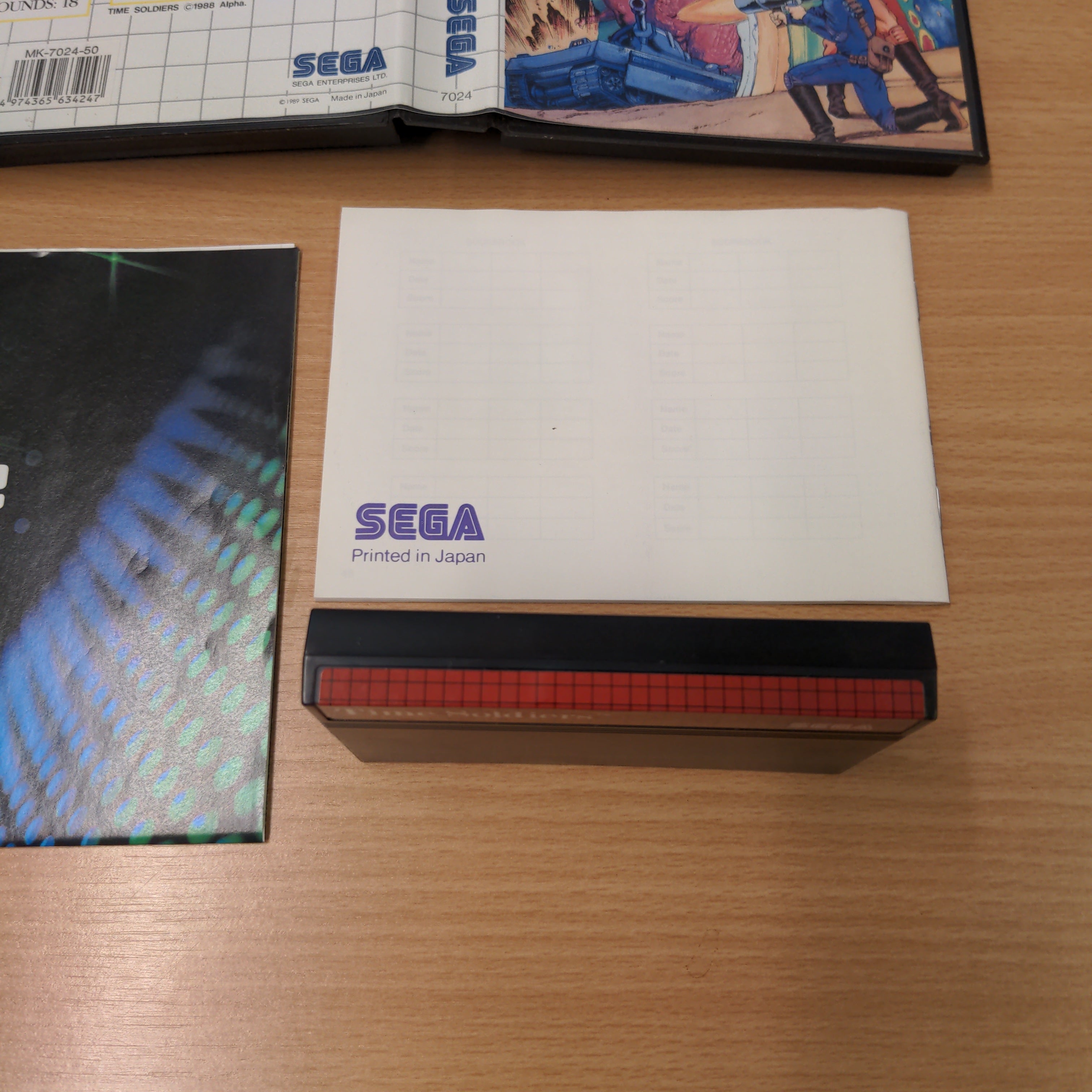 Time Soldiers Sega Master System game