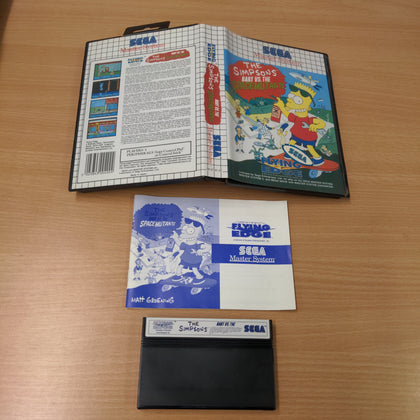 The Simpsons: Bart vs. The Space Mutants Sega Master System game