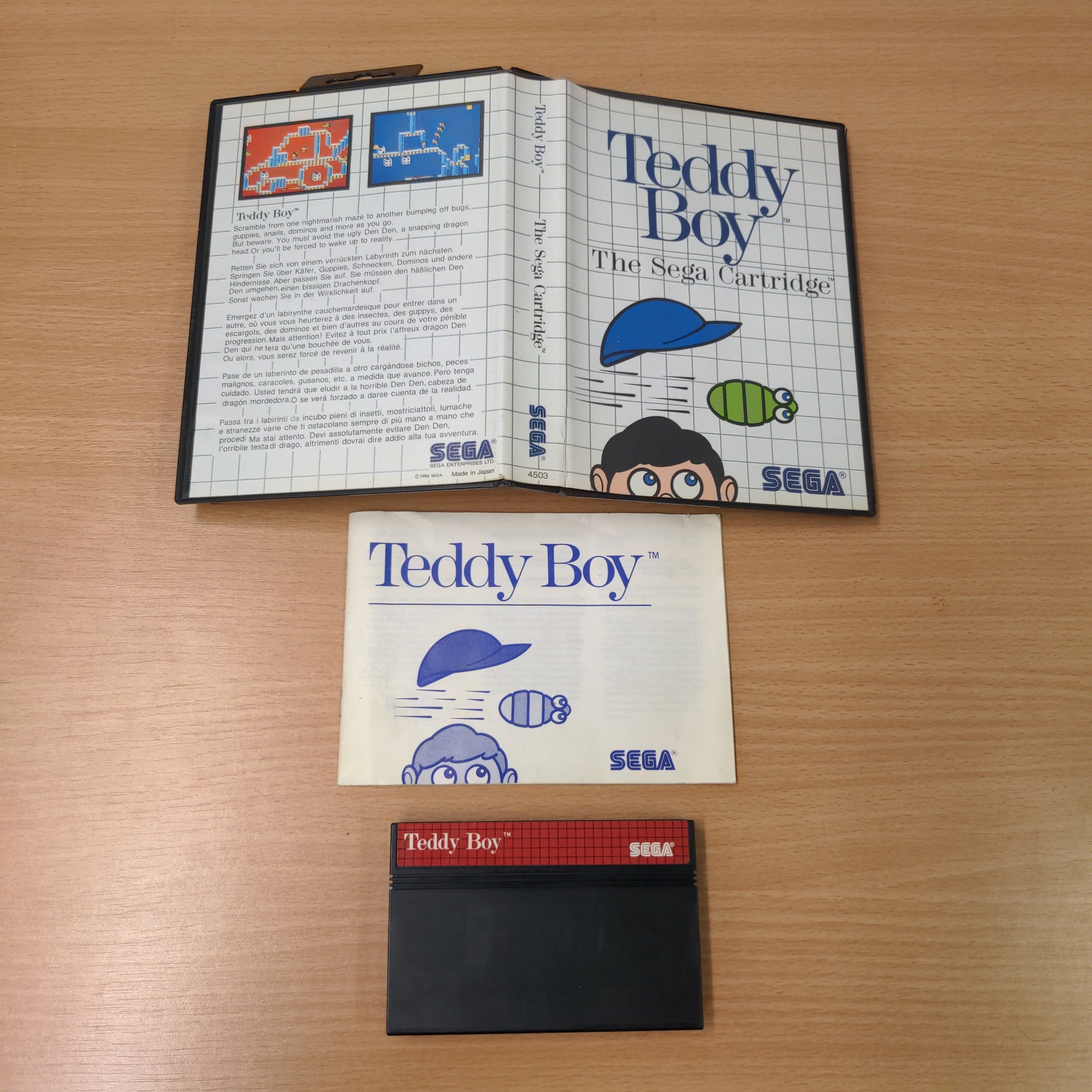 Teddy Boy Sega Master System game