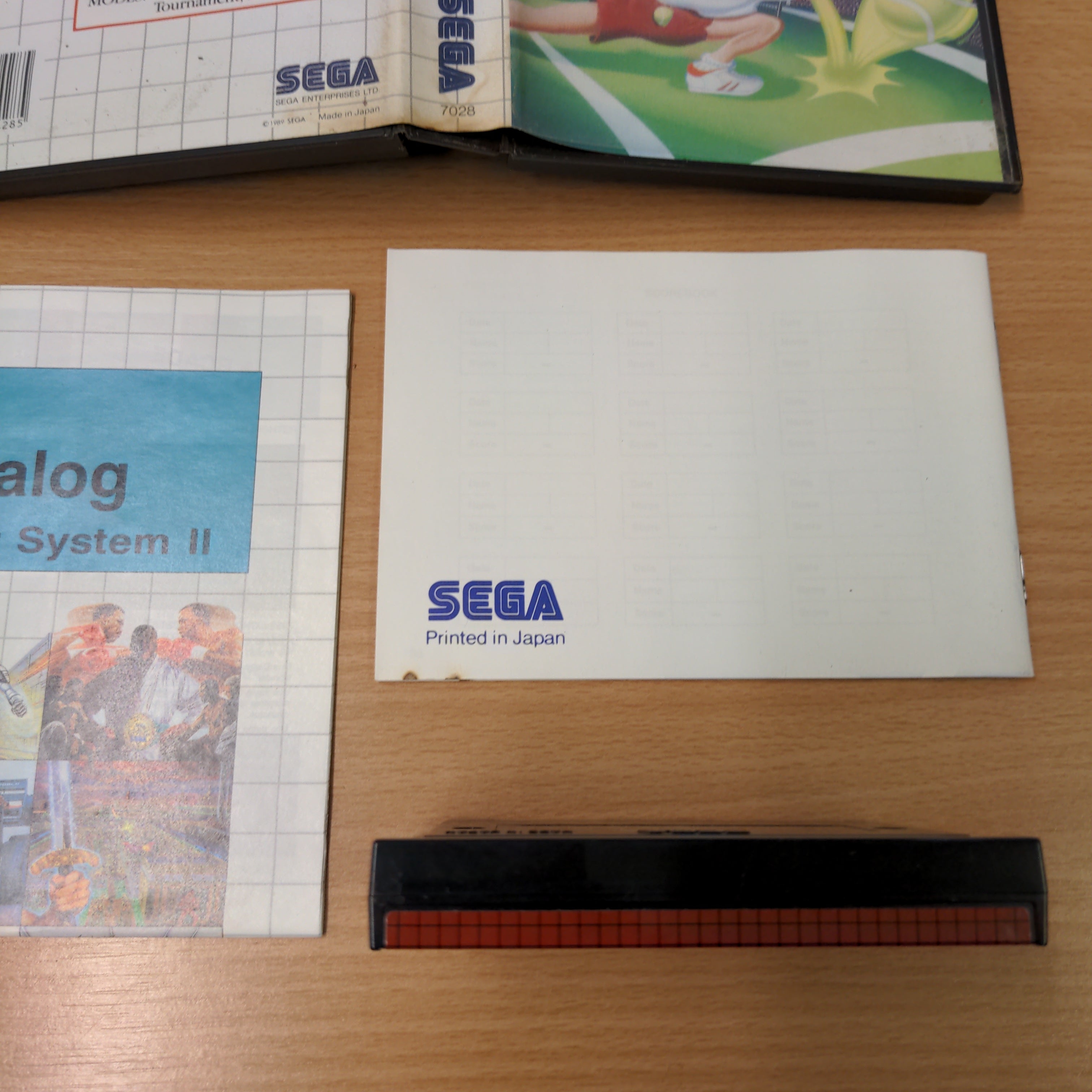 Tennis Ace Sega Master System game