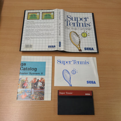 Super Tennis Sega Master System game