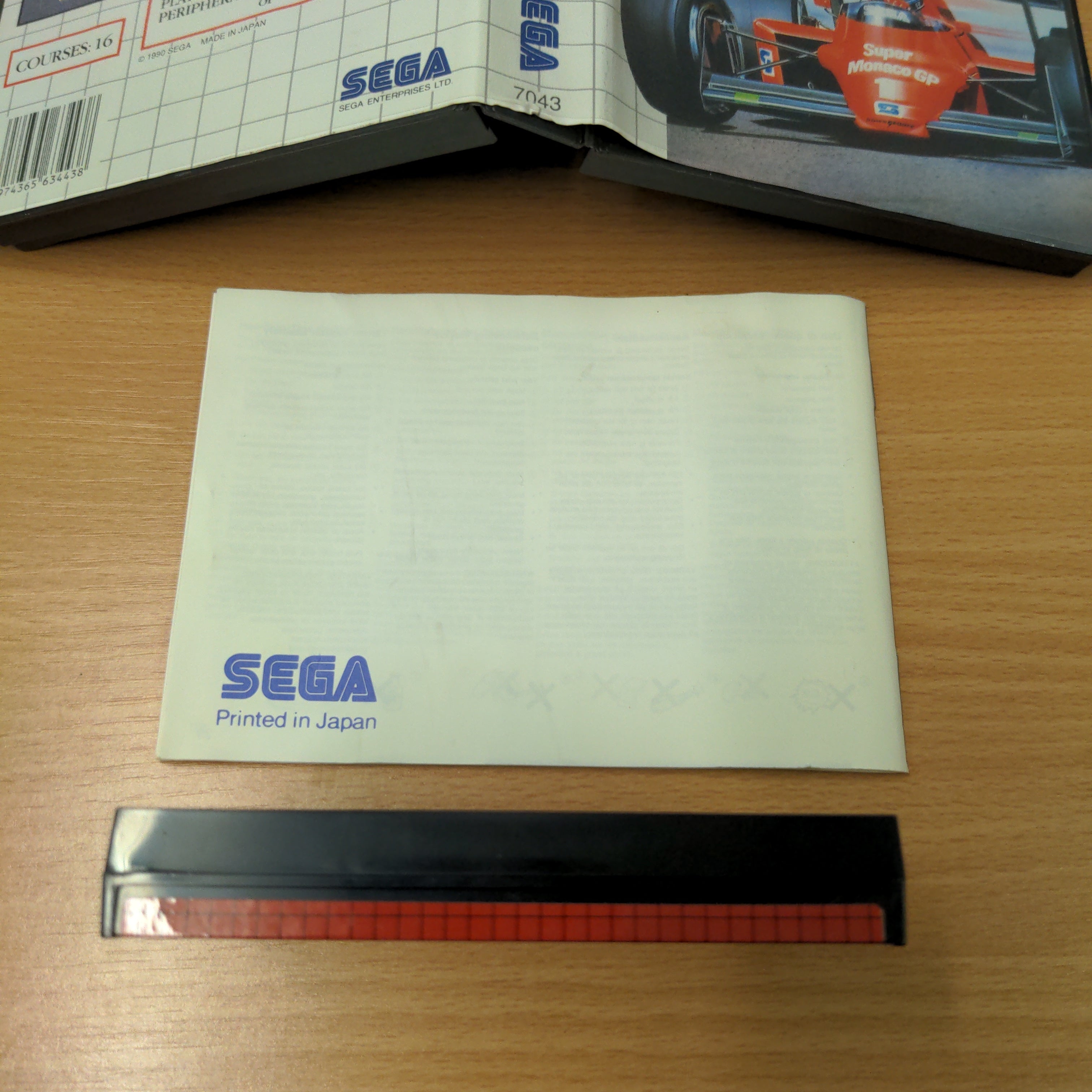 Super Monaco GP Sega Master System game