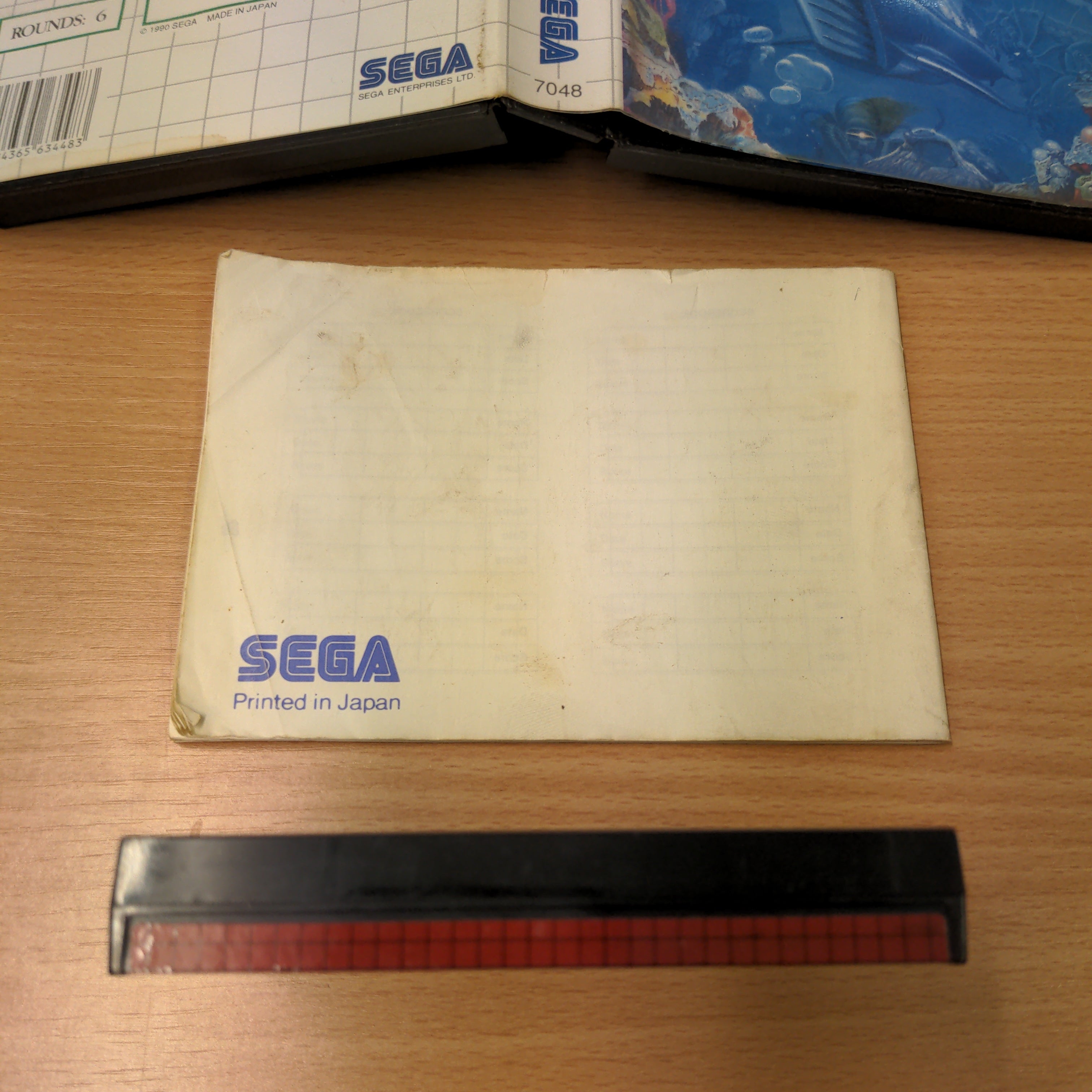 Submarine Attack Sega Master System game