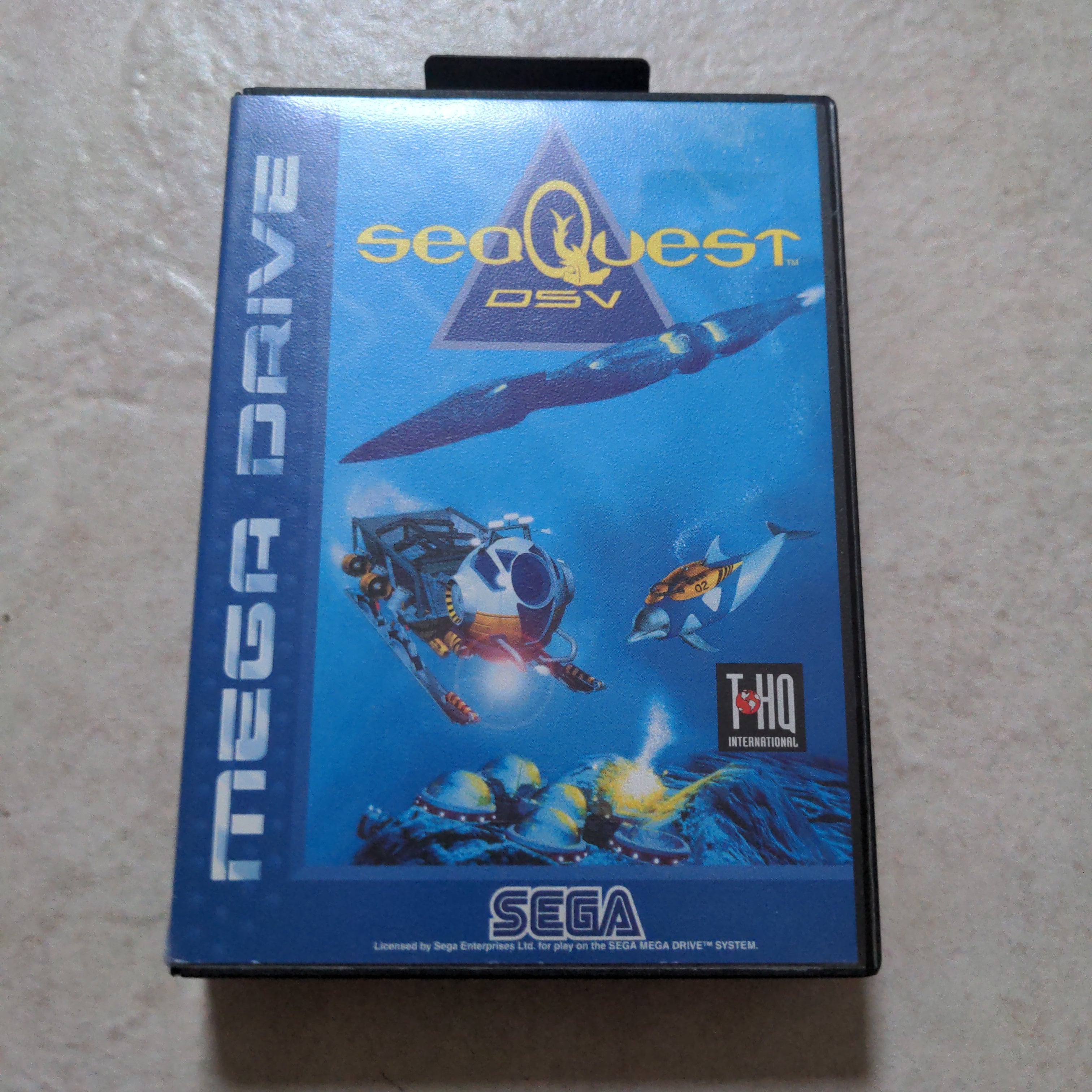 SeaQuest DSV Sega Mega Drive game