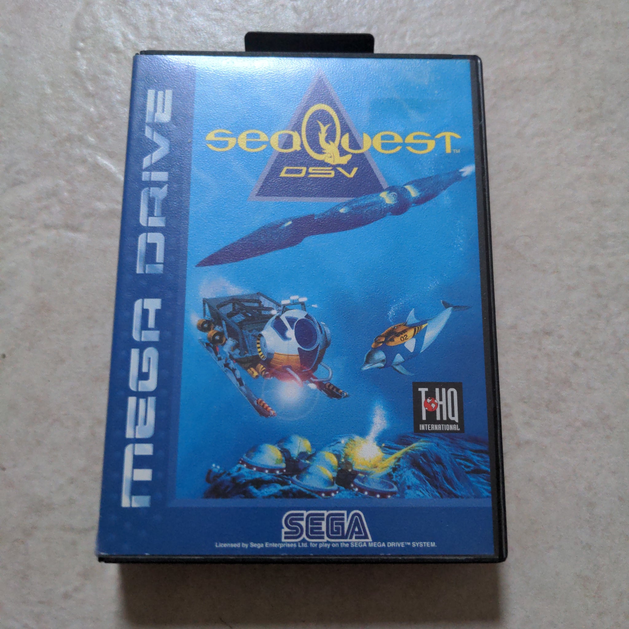 SeaQuest DSV Sega Mega Drive game