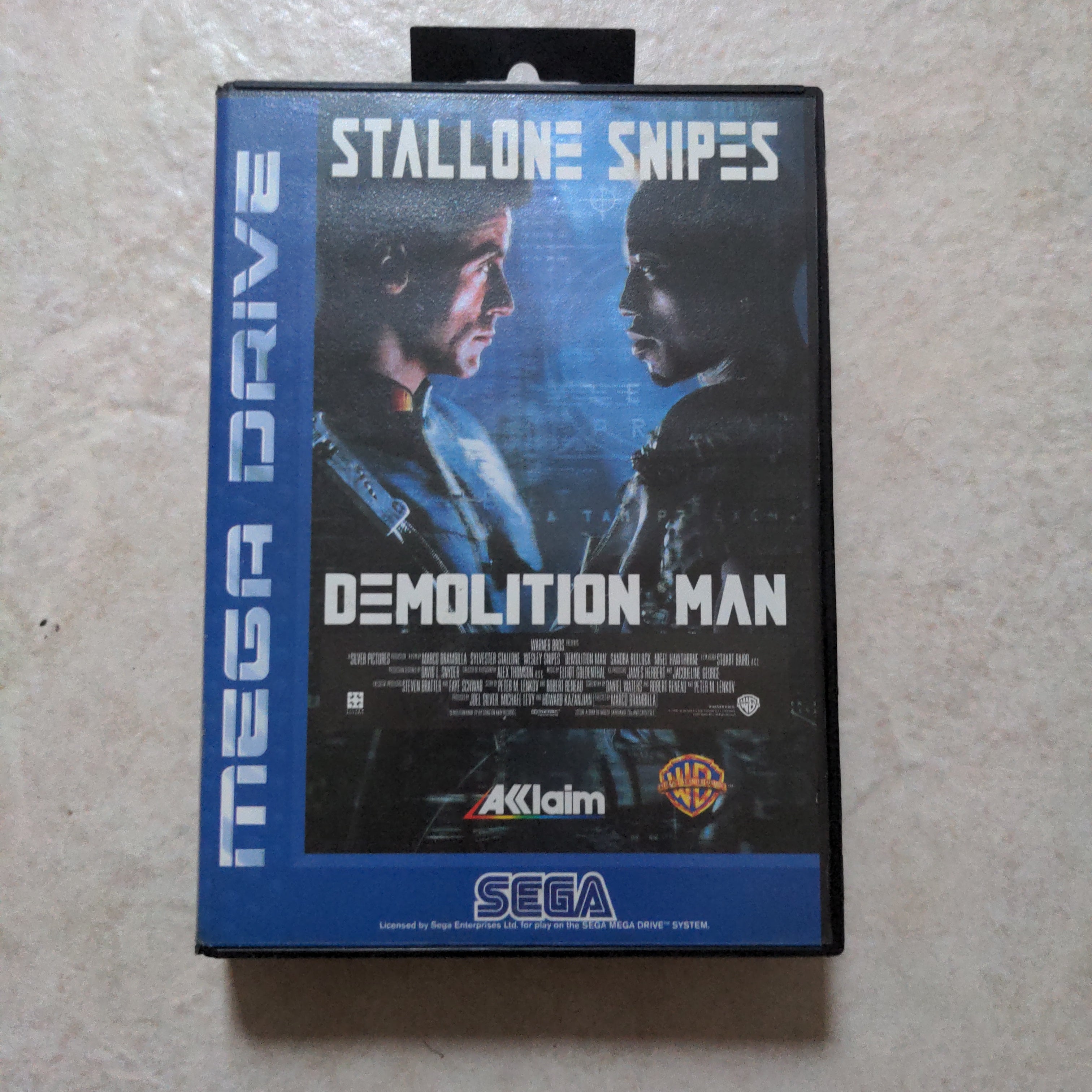 Demolition Man Sega Mega Drive game