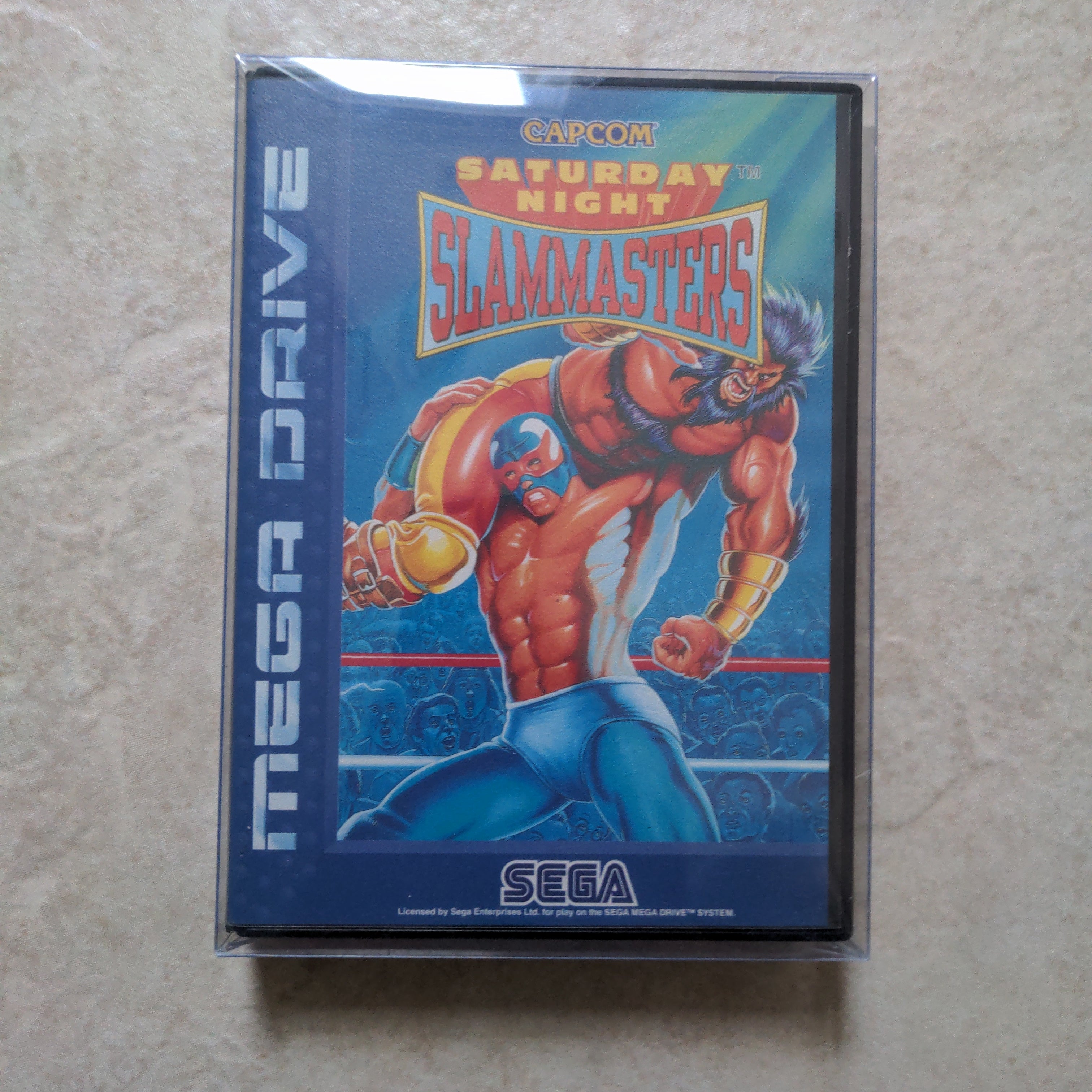 Saturday Night Slam Masters Sega Mega Drive game