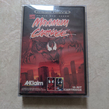 Spider-Man Venom Maximum Carnage Sega Mega Drive game