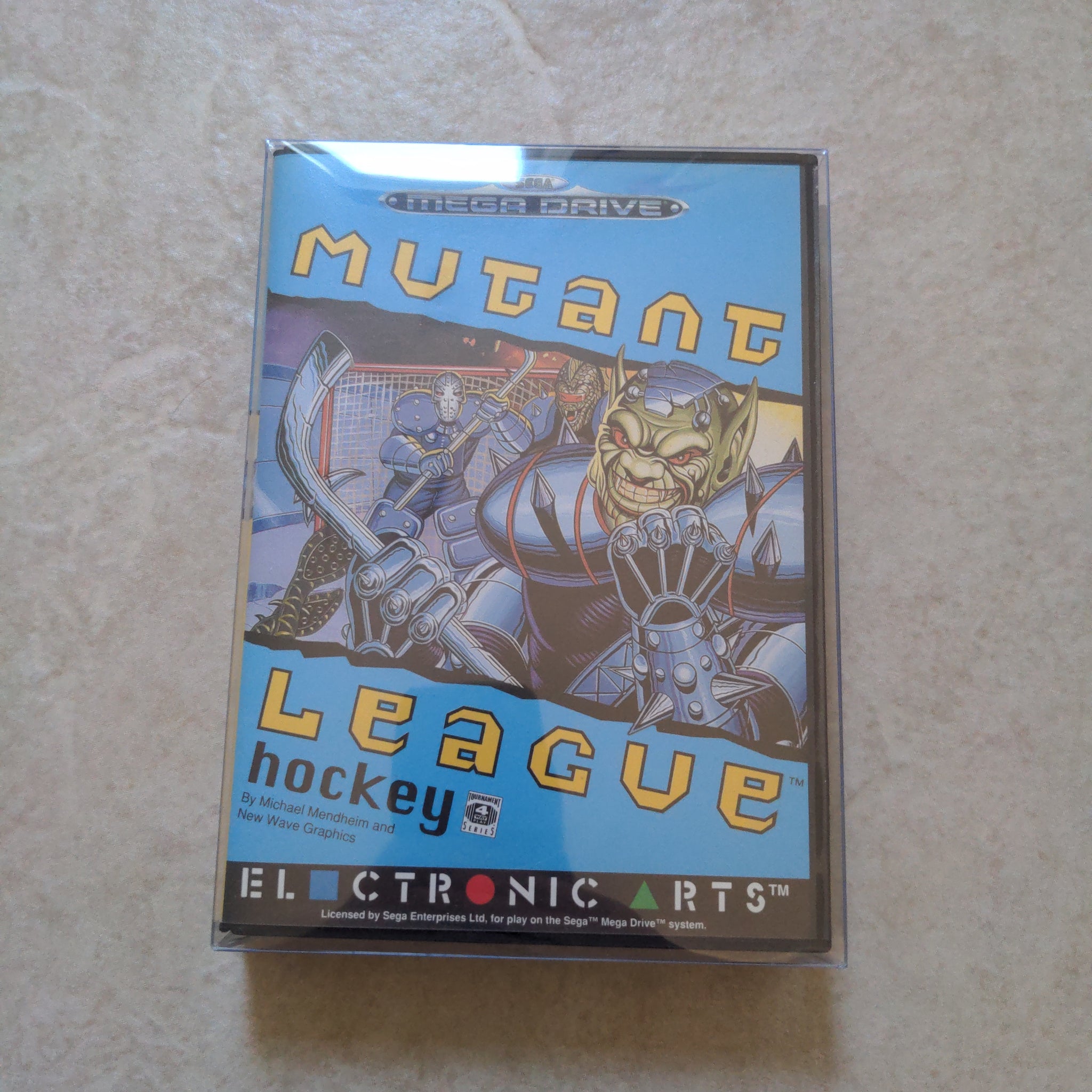 Mutant League Hockey Sega Mega Drive game