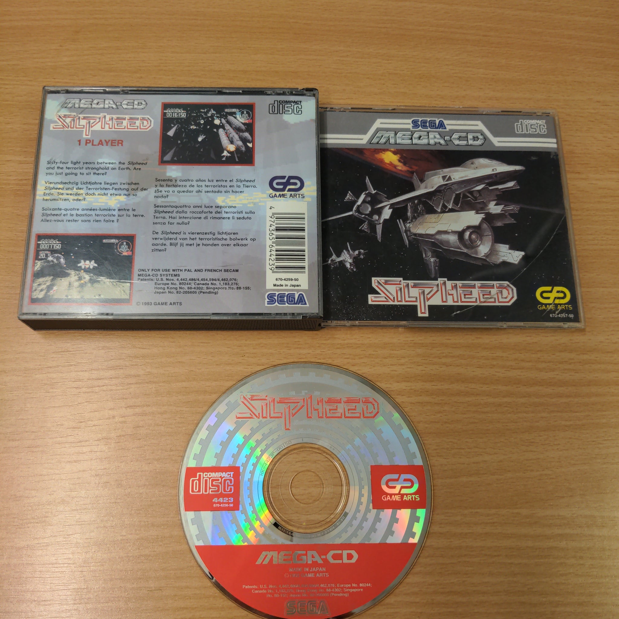 Silpheed (SEGA Mega-CD, 1993) | Achetez sur Silpheed (SEGA Mega-CD, 1993) | Achetez sur