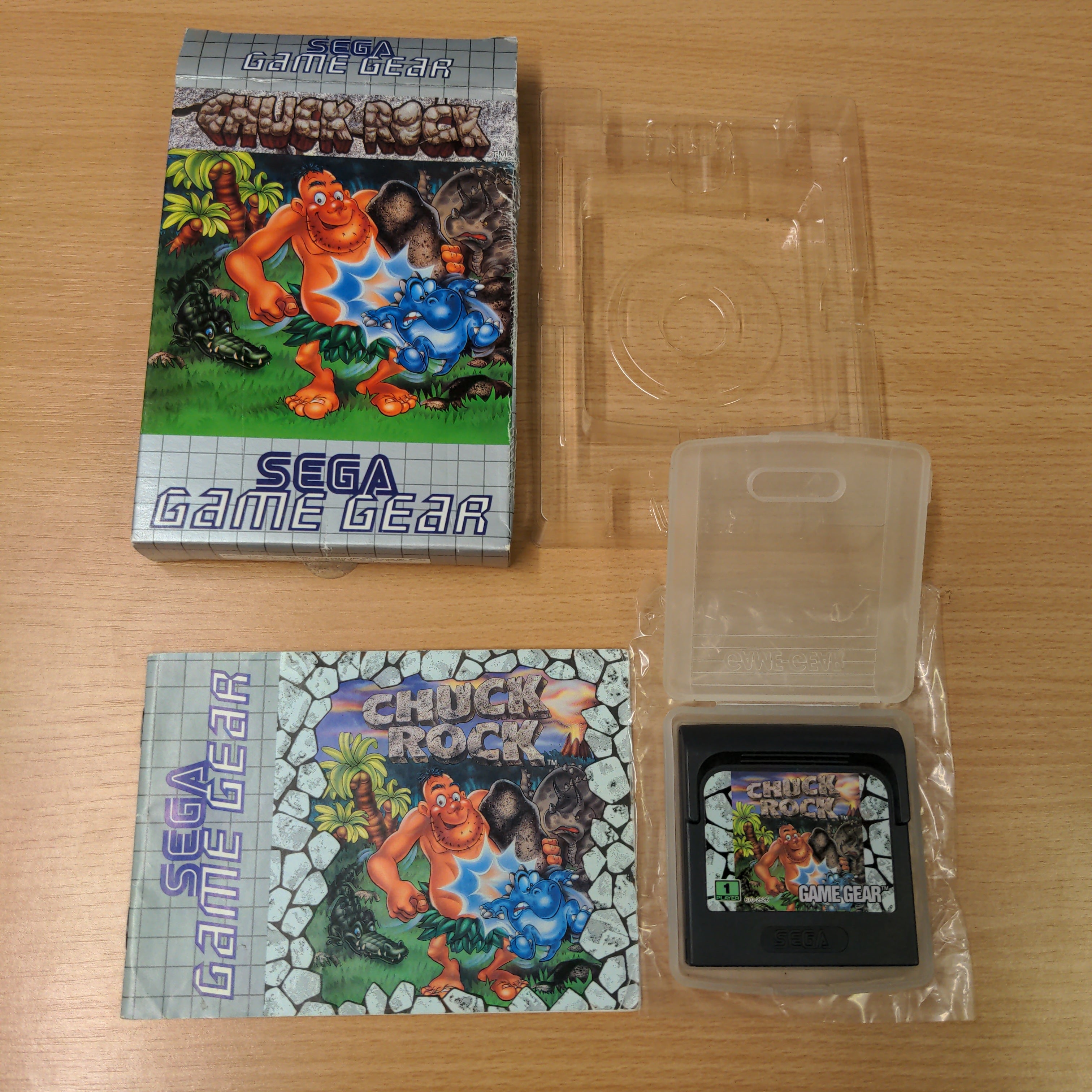 chuck rock game gear Chuck Rock 14.99 8BitBeyond – retro game store uk