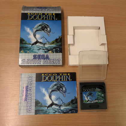 Ecco The Dolphin Sega Game Gear game complete