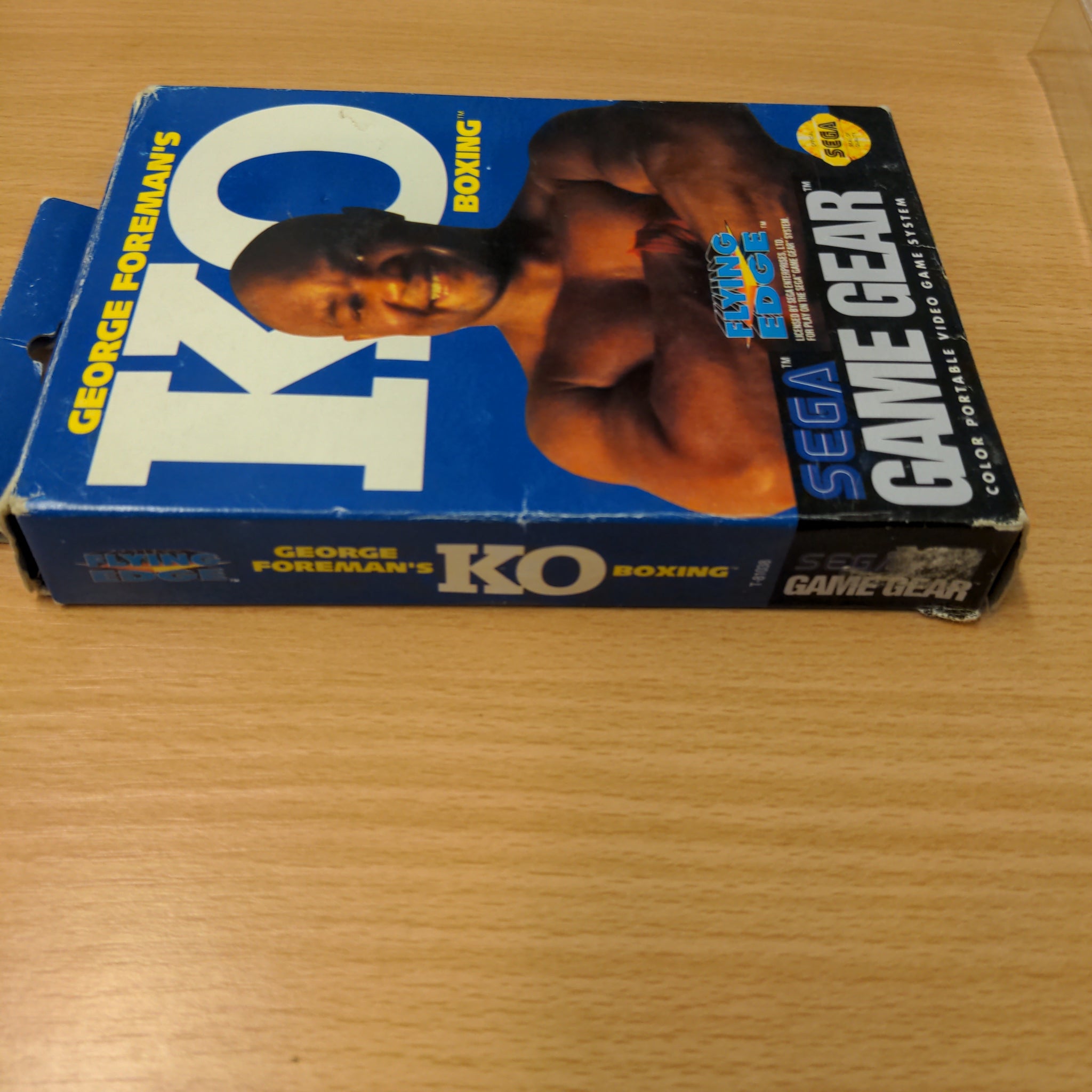 George Foreman KO Boxing Sega Game Gear game NTSC