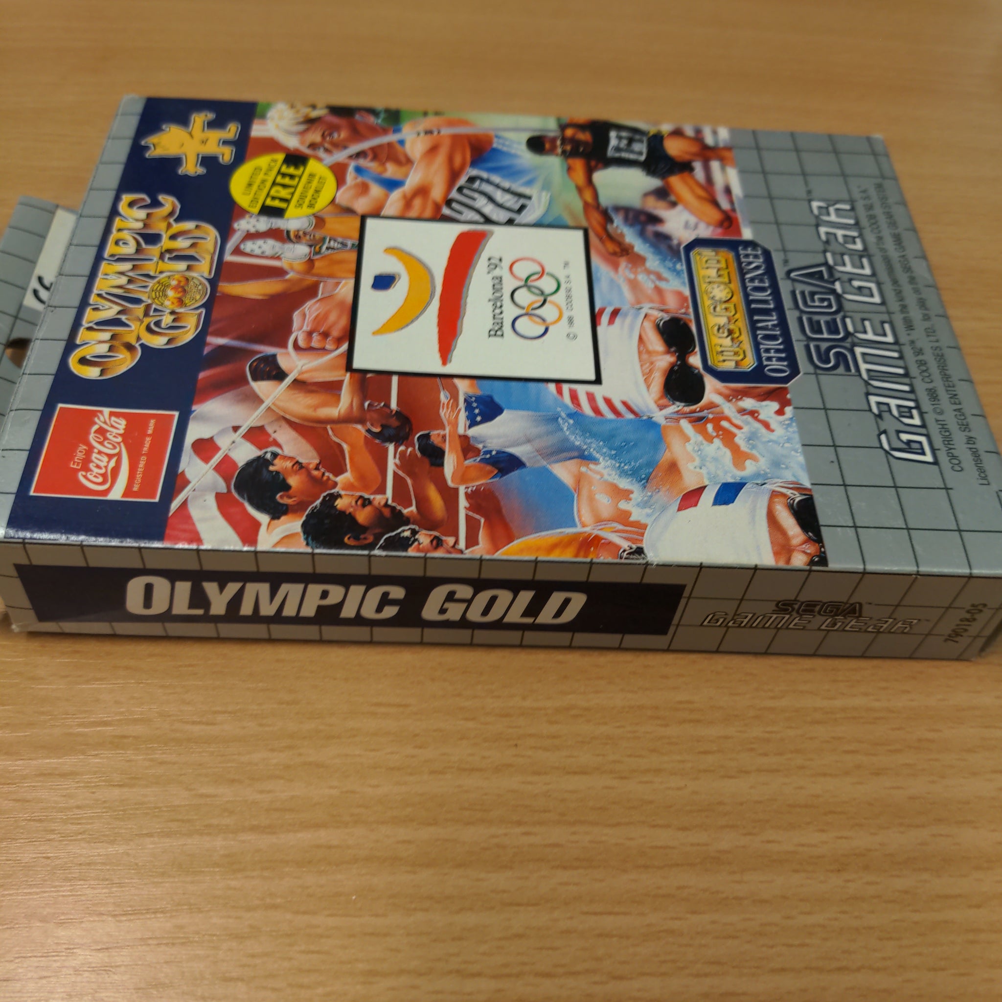 Olympic Gold Sega Game Gear game