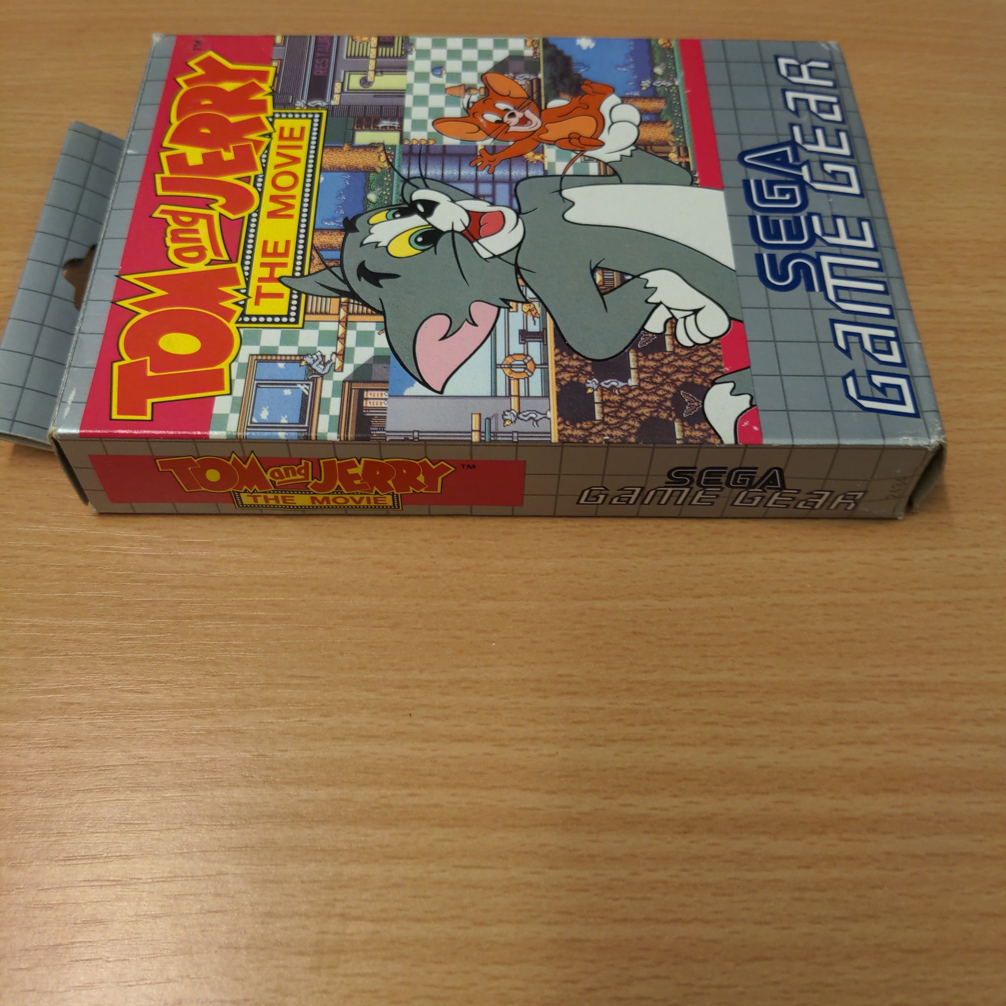 Tom and Jerry The Movie Sega Game Gear game boxed