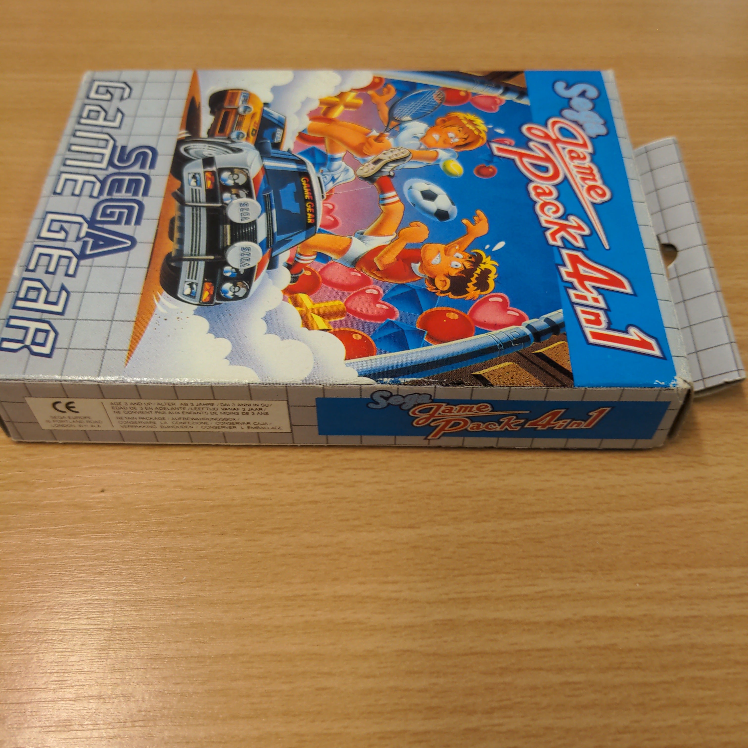 Sega Game Pack 4-in-1 Sega Game Gear game boxed