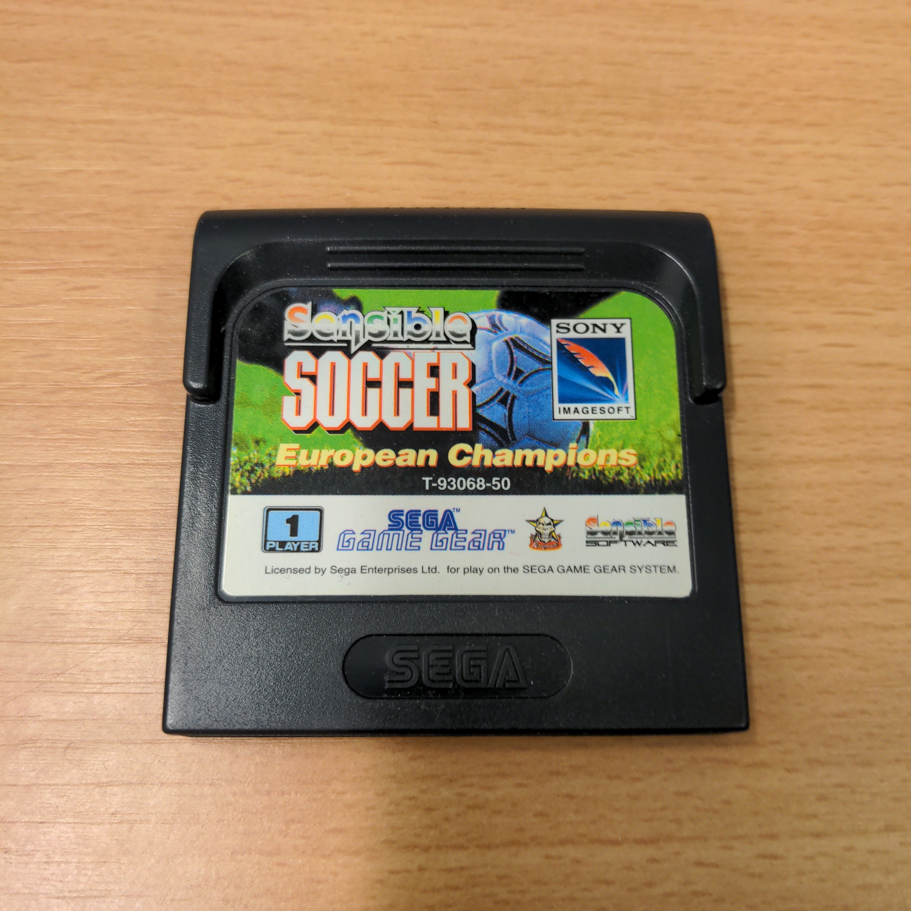 Sensible Soccer Sega Game Gear game cart only