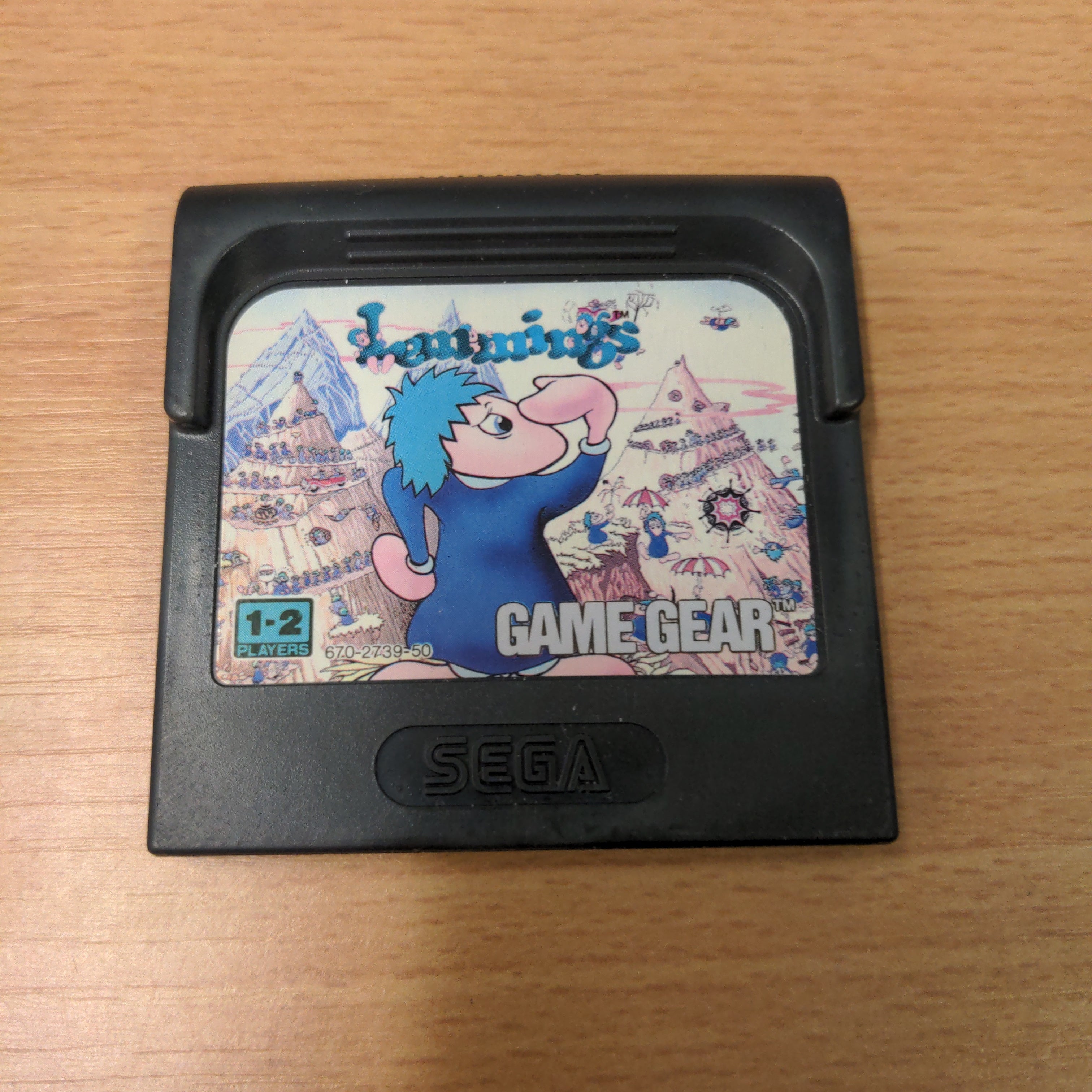 Lemmings Sega Game Gear game cart only