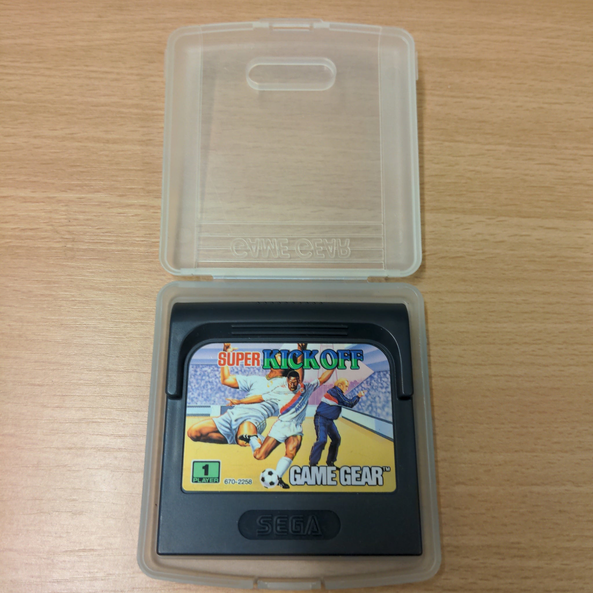 Jeu Super Kick Off pour Sega Game Gear PAL - bon etat Jeu Super Kick Off pour Sega Game Gear PAL - bon etat