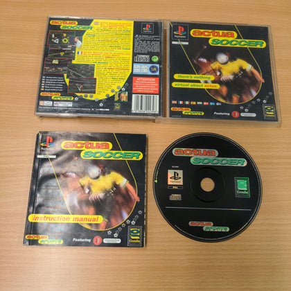 Actua Soccer Sony PS1 game