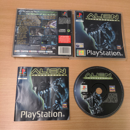 Alien Resurrection Sony PS1 game