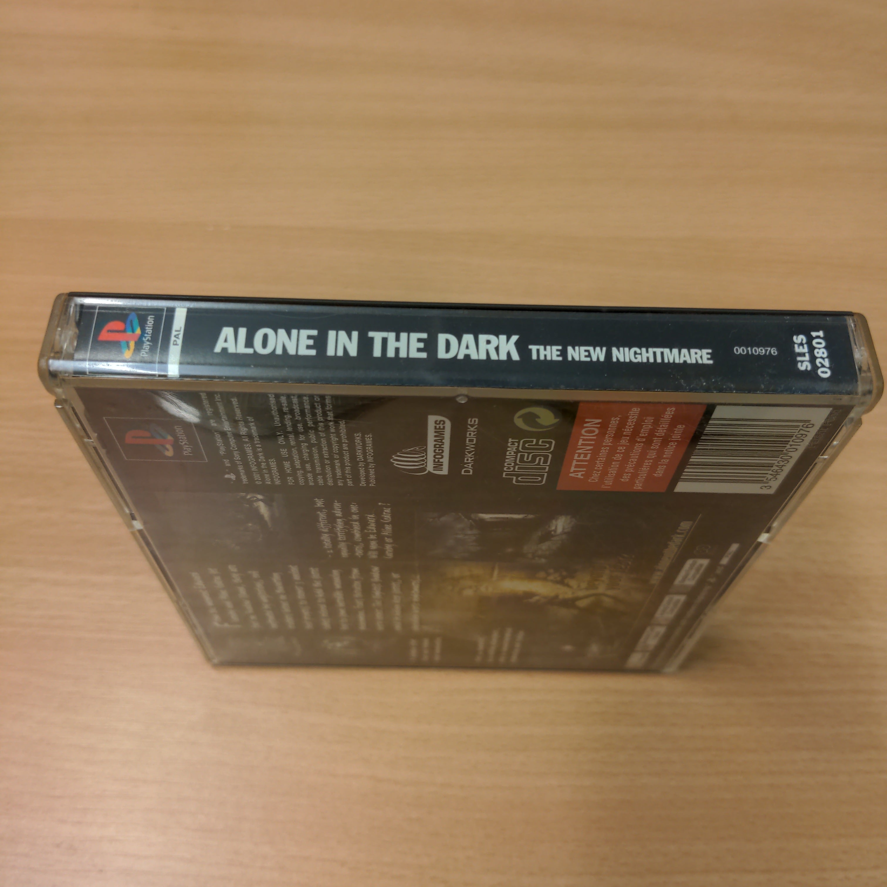 Alone In The Dark The New Nightmare Sony PS1 game
