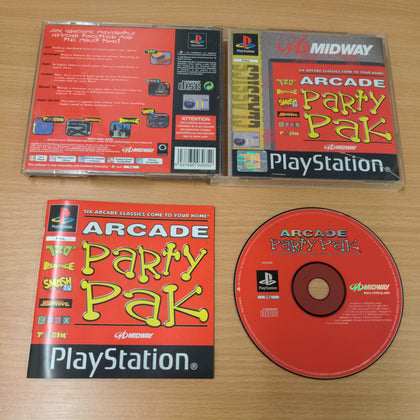 Arcade Party Pak Sony PS1 game