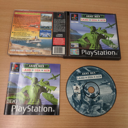 Army Men Land, Sea, Air Sony PS1 game