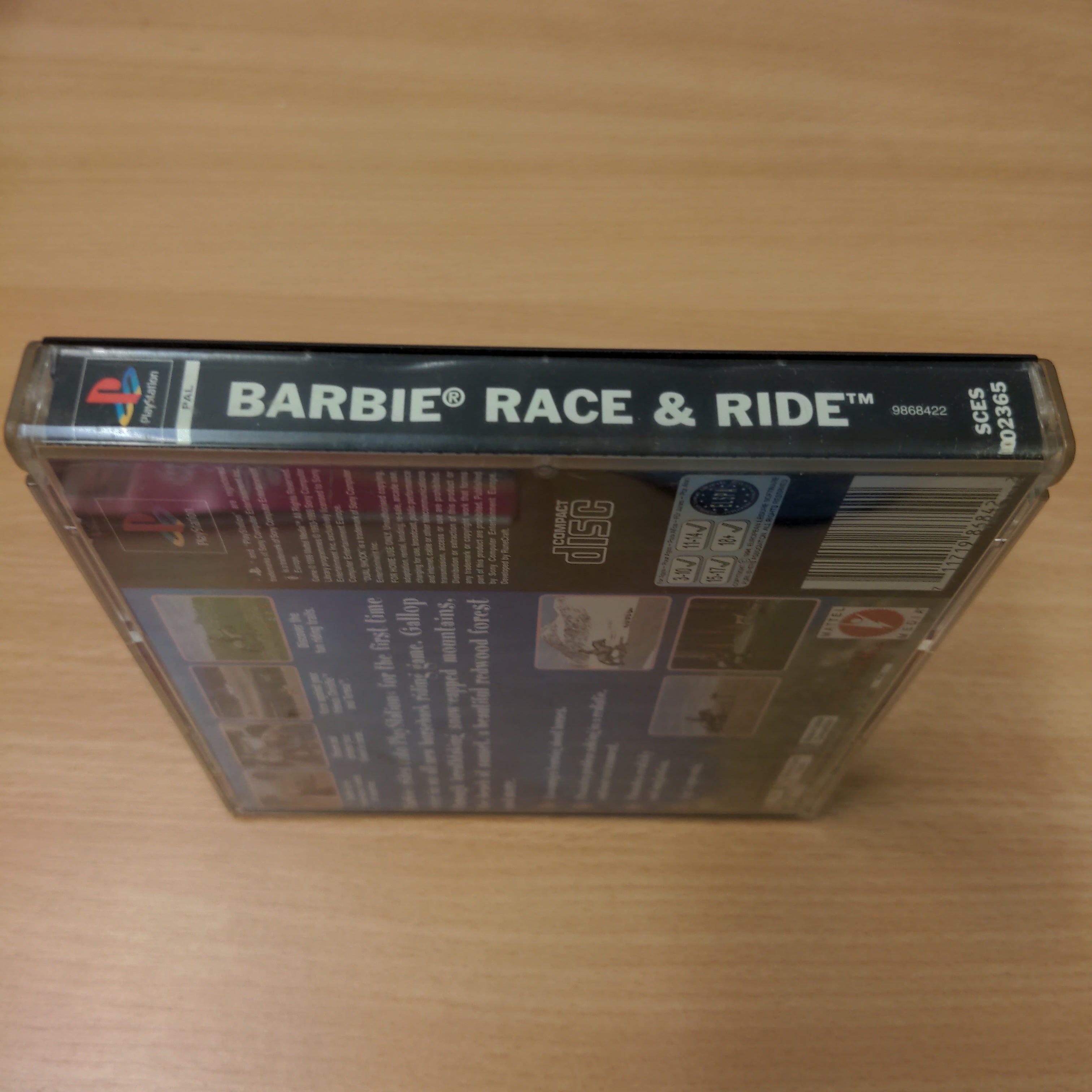 Barbie Race & Ride Sony PS1 game