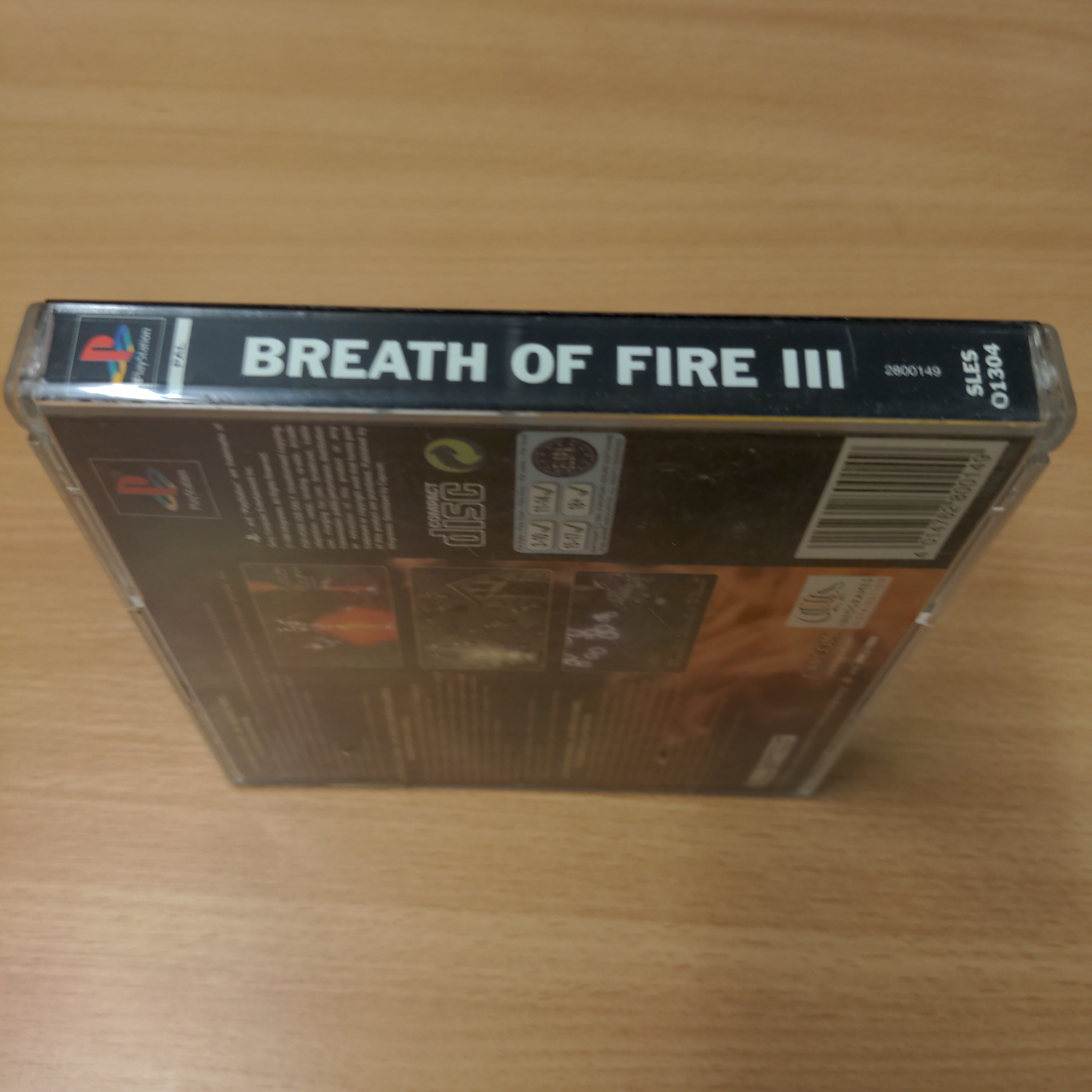 Breath of Fire III Sony PS1 game
