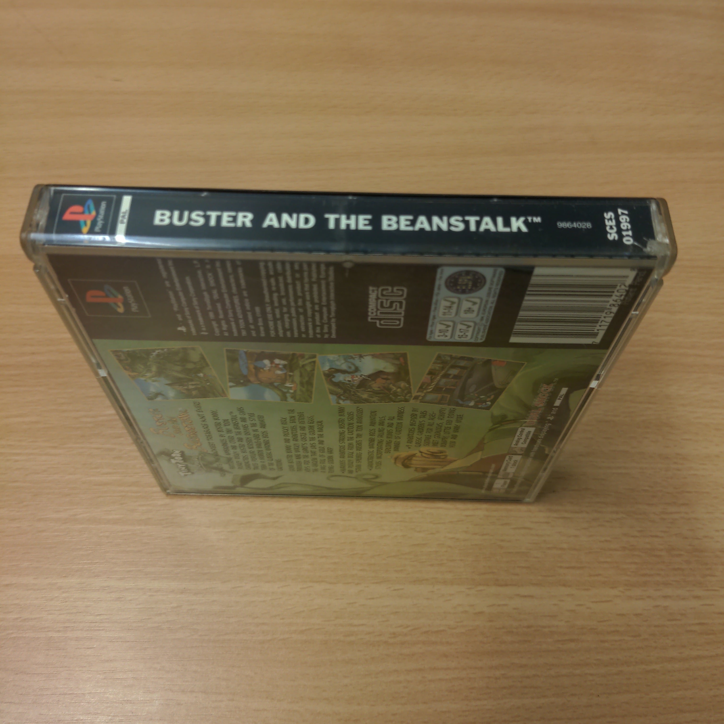 Buster and The Beanstalk (Tiny Toon Adventures) Sony PS1 game