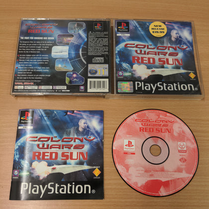 Colony Wars Red Sun PS1 game