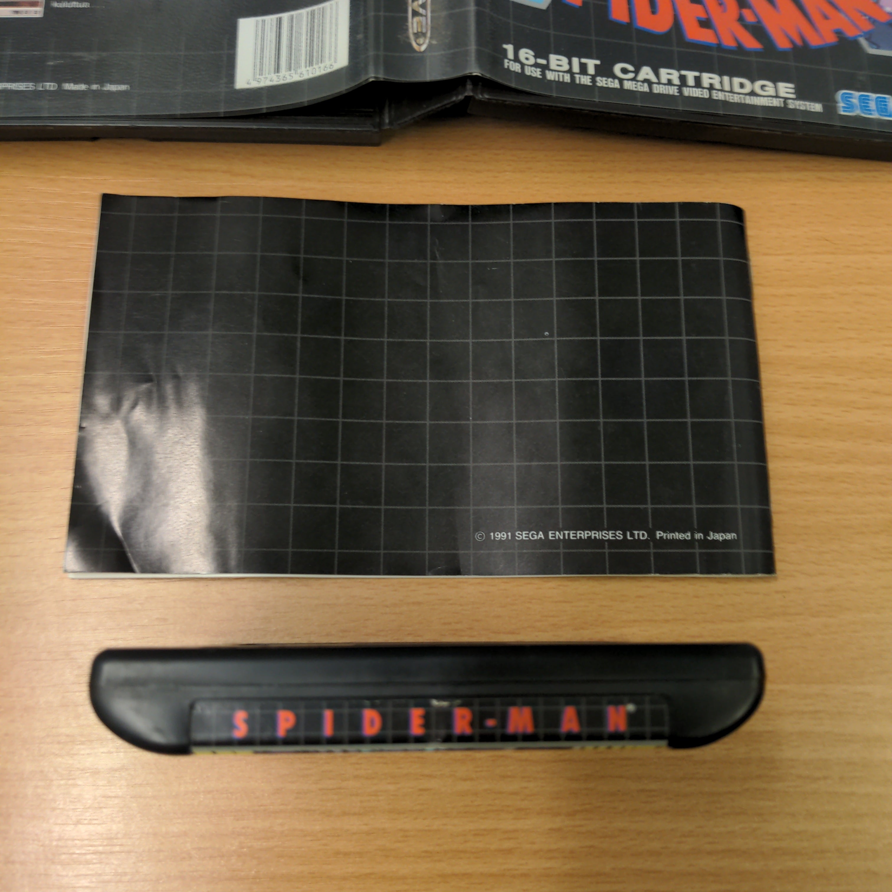 Spider-Man Sega Mega Drive game complete